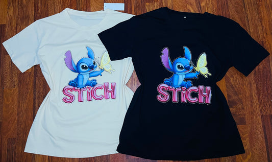 V0603-Beautiful printed t-shirt