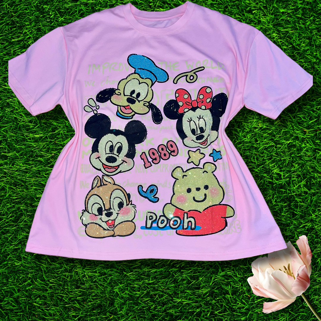 004-Beautiful oversized T-shirt