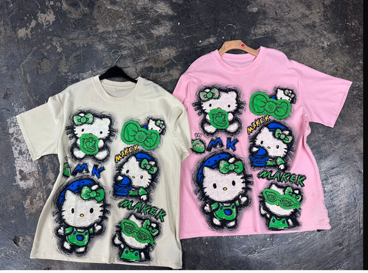 Oversized T-shirt with print