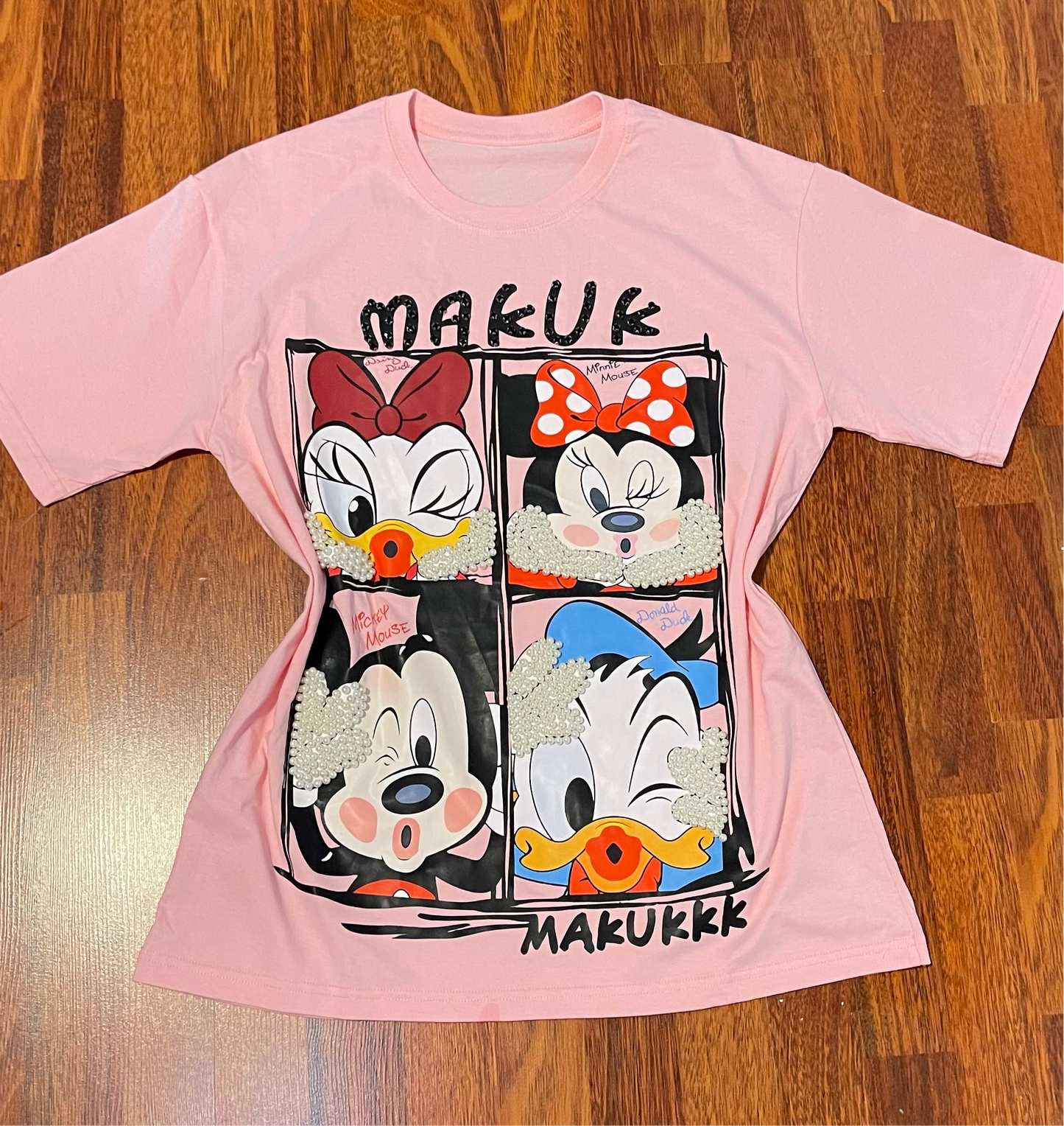 0078- T-shirt with rhinestones