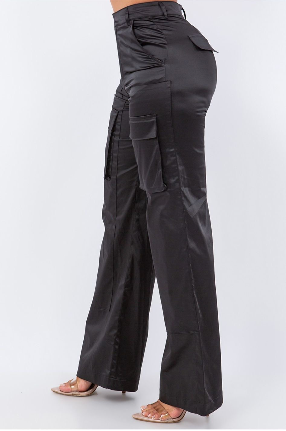 5002 CARGO PANTS SATIN BLACK 🖤