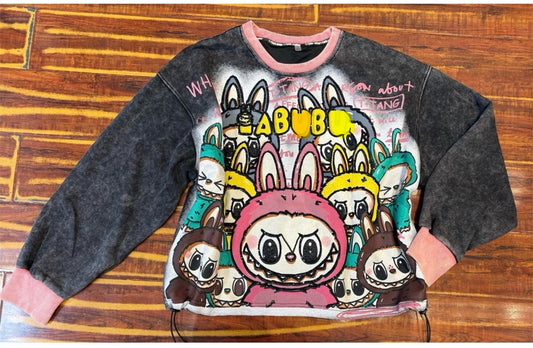T0056-Sequin sweatshirt
