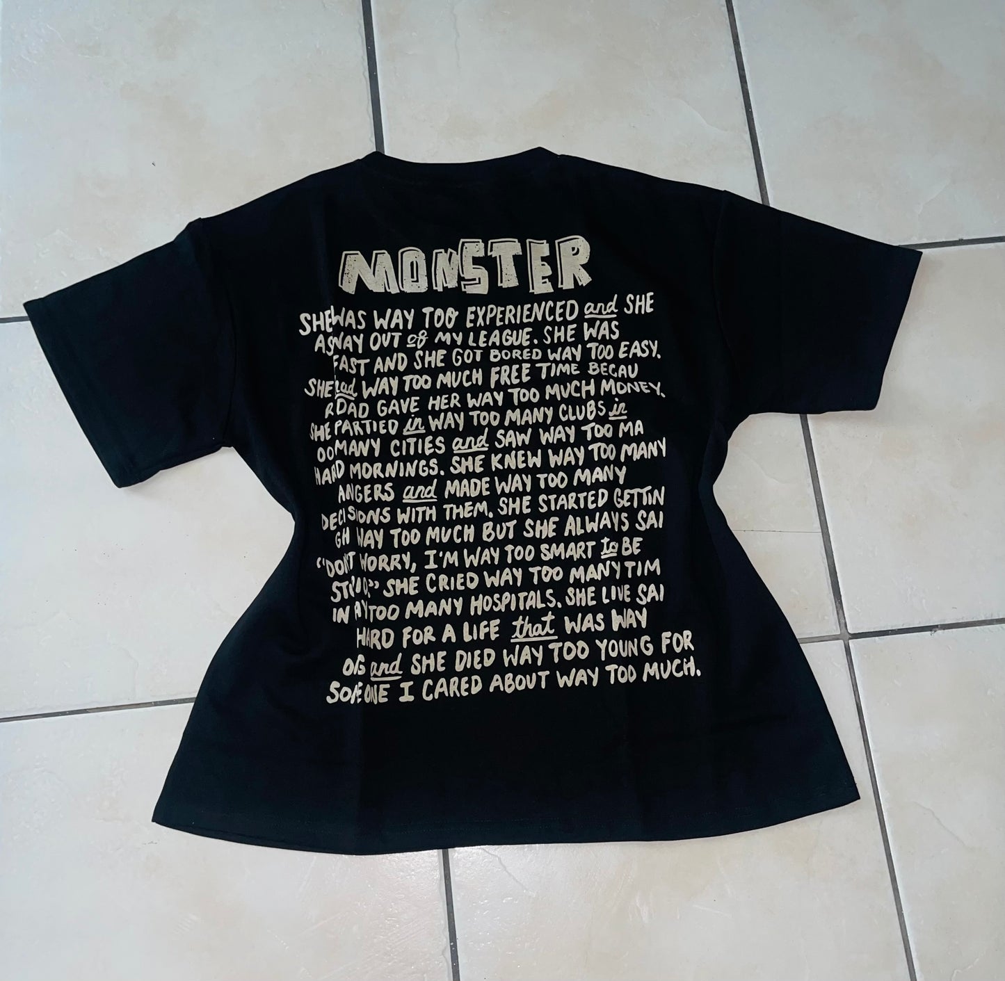 T0012- Oversized T-shirt