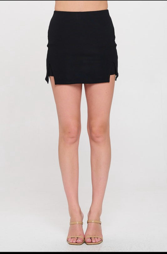 Sext mini skirt with shorts