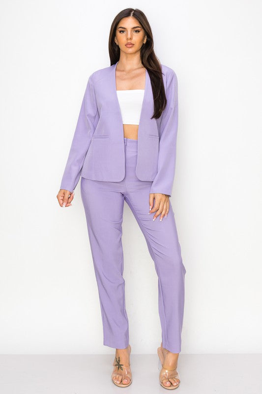 ROSY BLAZER FIUSHA RED PÚRPURA