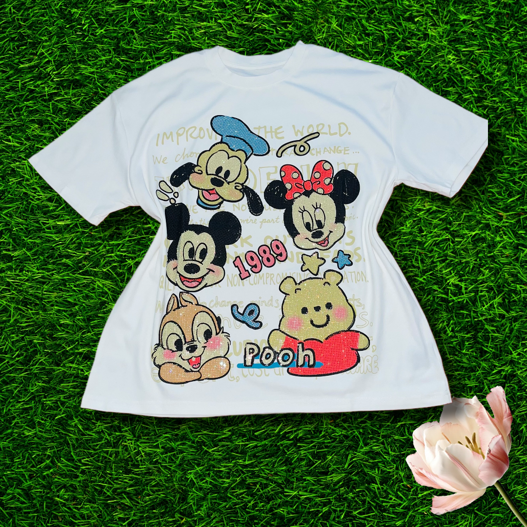 004-Beautiful oversized T-shirt