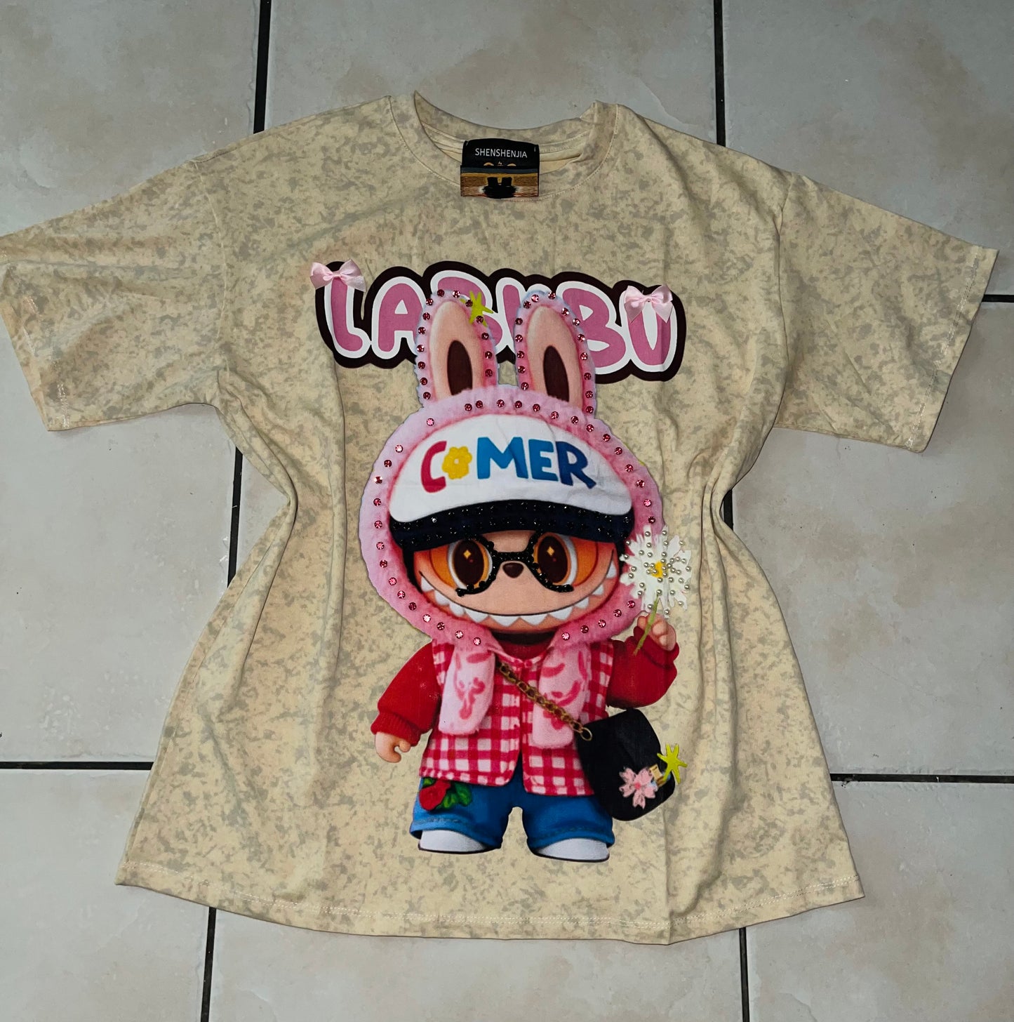 S0013-Beautiful one-size shirt with print