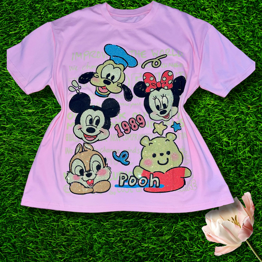 004-Beautiful oversized T-shirt