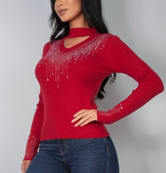 CAROL-SWEATER TOP PULLOVER