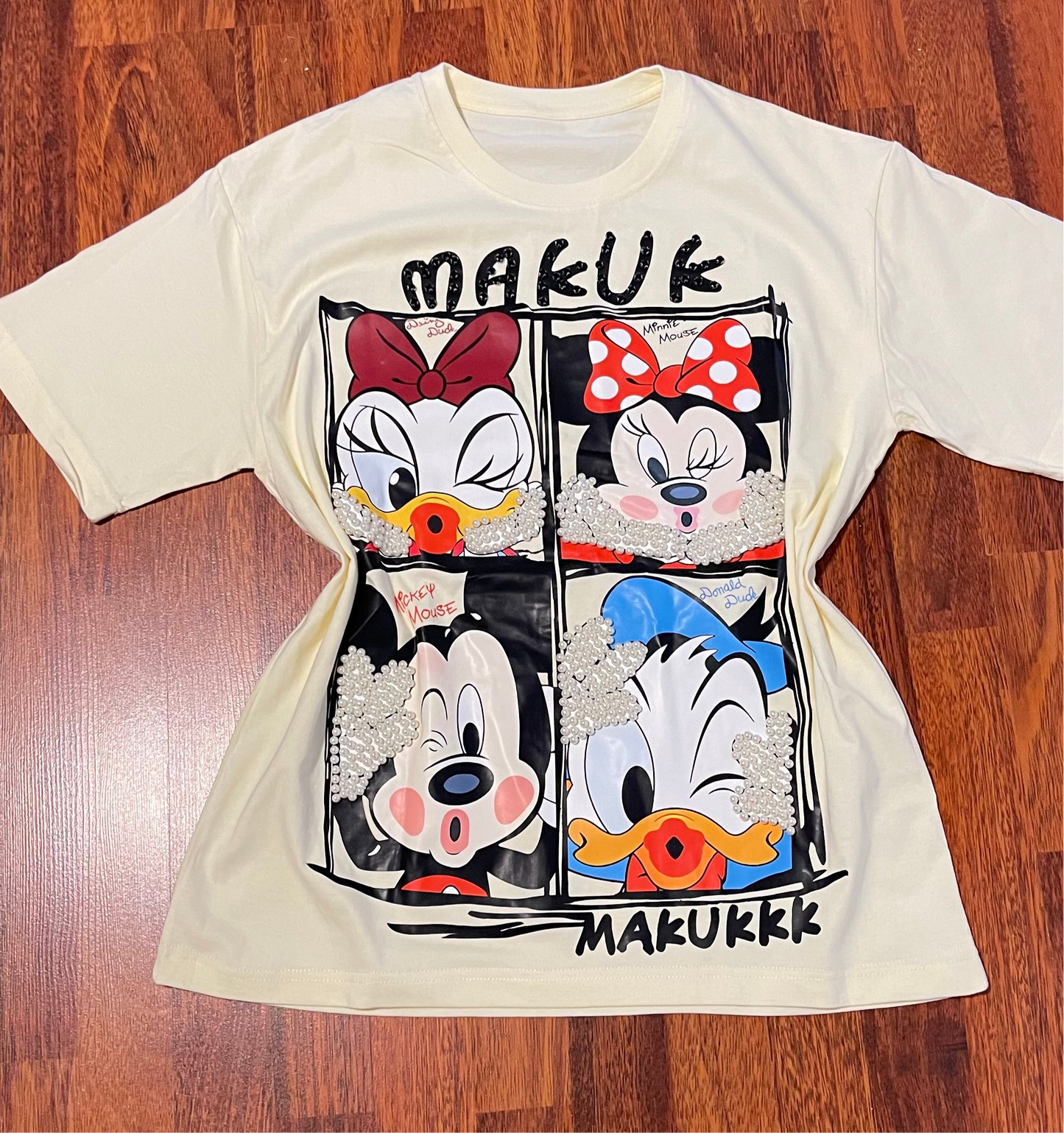 0078- T-shirt with rhinestones