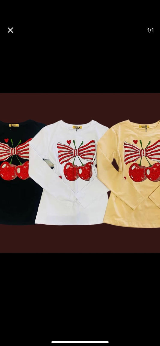 7001-CHERRY SWEATER WOMEN