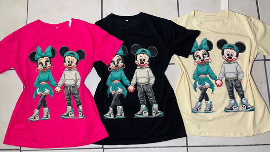 Love78-Beautiful t-shirt by size