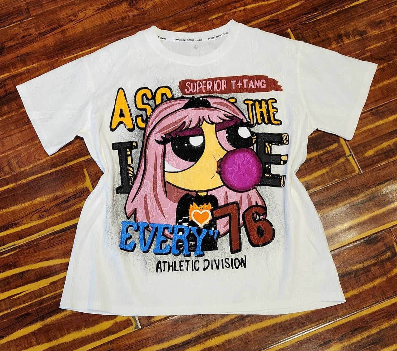 Lucy Oversized T-shirt with lace
