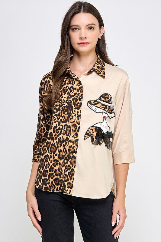 H15 FÁTIMA SHIRTS ANIMAL PTINT 🔥
