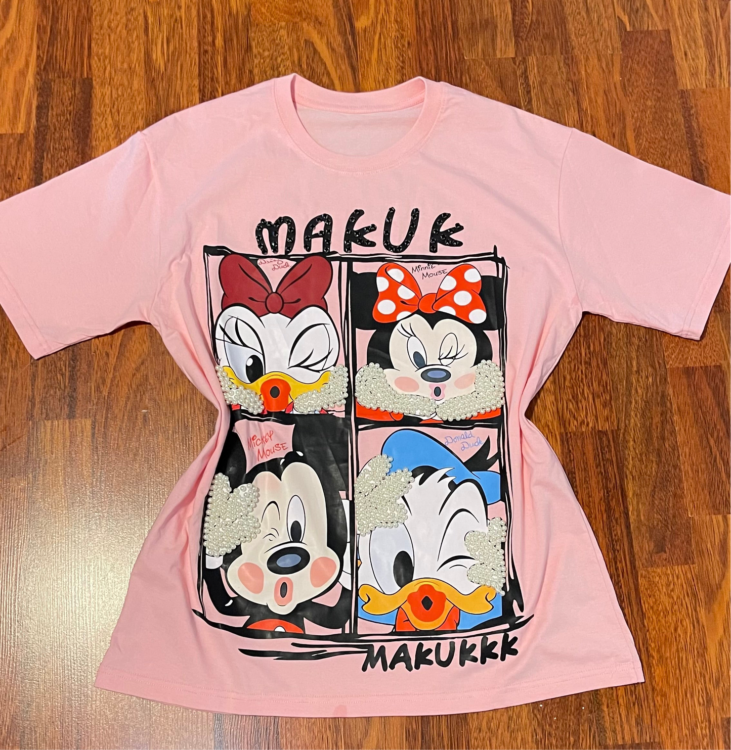0078- T-shirt with rhinestones