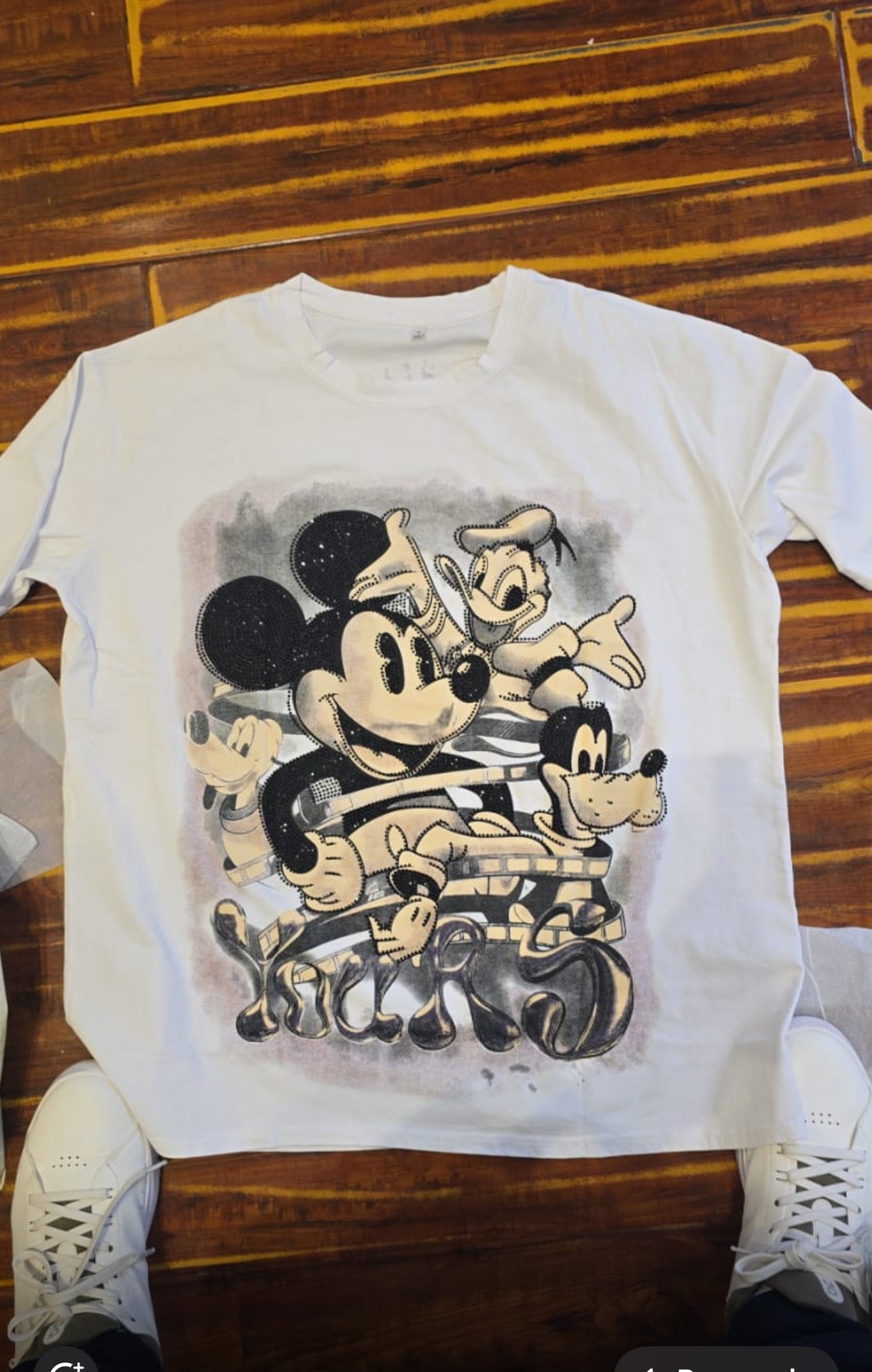 T0021-Oversized T-shirt with Print