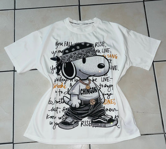 T1001-Beautiful T-shirt with print